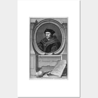 Sir Thomas More, English statesman (C005/4596) Posters and Art